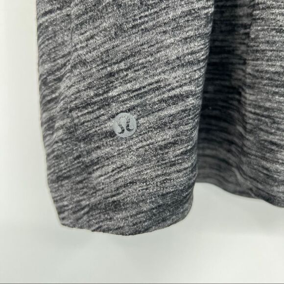 Lululemon &Go Endeavor Heathered Luon Open Back Twist Sleeveless Tank Top - Picture 10 of 13